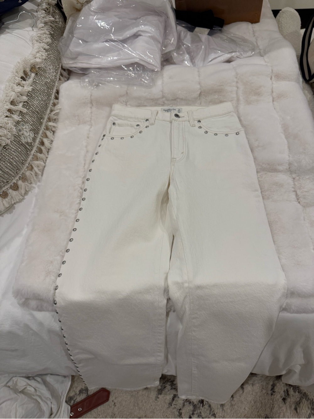 Abercrombie Studded Jeans